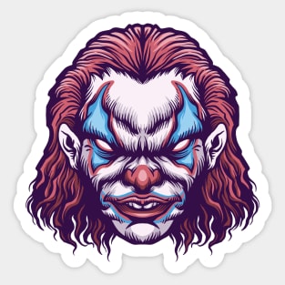 Bad clown Sticker